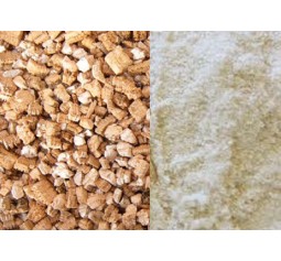 Small Refill Kit - Brown Rice flour 500G and 4L vermiculite  